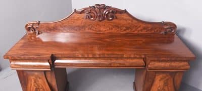 Large Victorian Pedestal Sideboard - Image 7