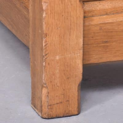 Oak Gothic Revival Serving or Side Table antique side table Antique Furniture 5