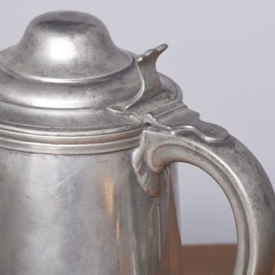 Seven Large Pewter Flagons Antique Metals 5