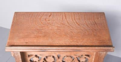 Carved Oak Lectern Antique Furniture 9