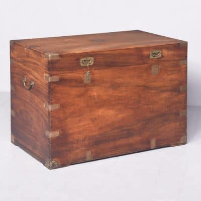 Large Military Camphor Wood Kist/Trunk Antique Chests 3