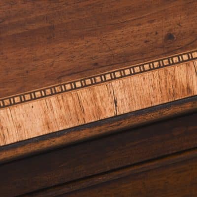 Fine George III Inlaid Mahogany Bureau Bookcase in Excellent Condition Antique bureau Antique Bookcases 10