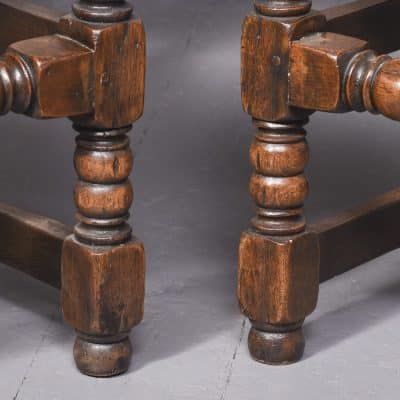 Set of 8 Titchmarsh & Goodwin Cromwellian Style Dining Chairs Antique Chairs 4