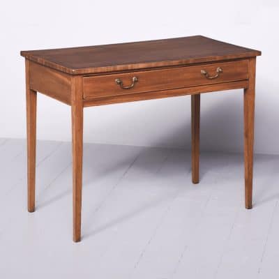 George III Inlaid Mahogany Neat-Sized Side Table Antique Furniture 3