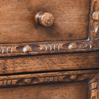 Titchmarsh & Goodwin Handmade Jacobean-Style Oak Dresser Antique Dressers 6