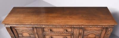 Titchmarsh & Goodwin Handmade Jacobean-Style Oak Dresser Antique Dressers 9