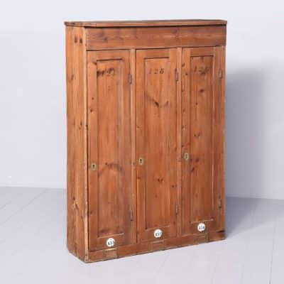 Set of Golf Club Lockers Antique Cupboards 3