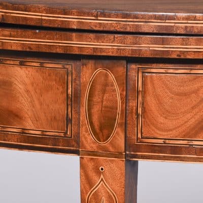 Scottish George III Inlaid Tea Table tea table Antique Tables 8