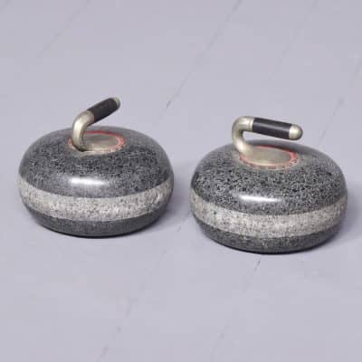 Pair of Victorian Scottish Curling Stones