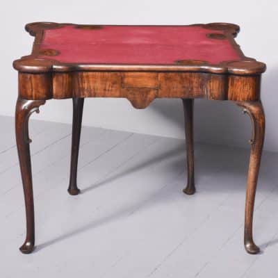 George II Fold-Over Card Table card table Antique Tables 10