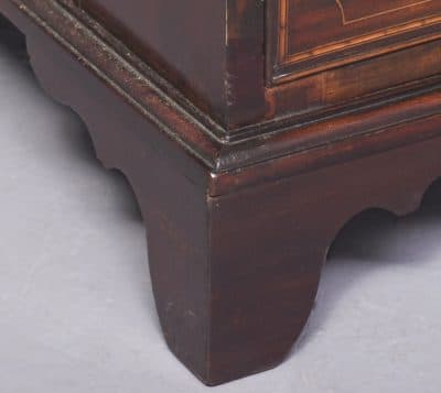 Quality Inlaid Mahogany George III Bureau Antique bureau Antique Furniture 10