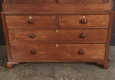 George III Oak Gentlemans Wardrobe antique wardrobes Antique Furniture 7