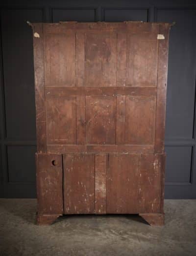 George III Oak Gentlemans Wardrobe antique wardrobes Antique Furniture 13