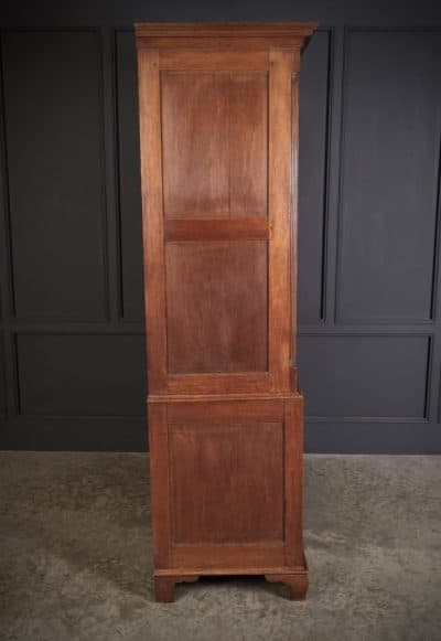 George III Oak Gentlemans Wardrobe antique wardrobes Antique Furniture 14