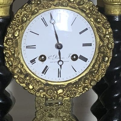 FRENCH PORTICO CLOCK - Image 5