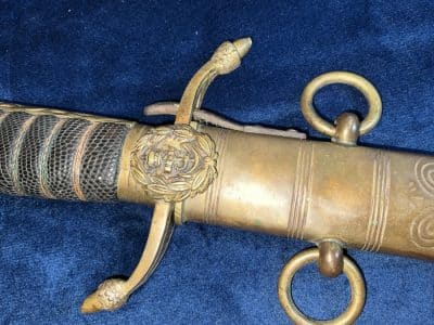 ROYAL NAVY OFFICERS DIRK Antique Nautical 5