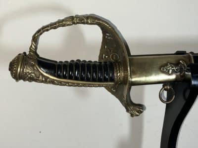 Victorian French M 1854 Naval Officer’s Sword Antique Collectibles 10