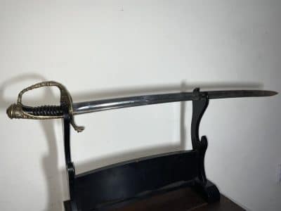 Victorian French M 1854 Naval Officer’s Sword Antique Collectibles 17