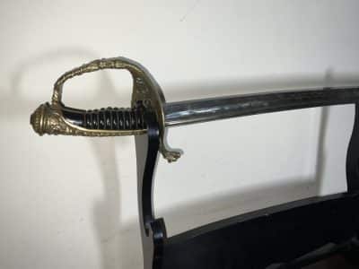 Victorian French M 1854 Naval Officer’s Sword Antique Collectibles 18