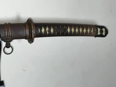 JAPANESE SWORD 2WW ARMY OFFICERS Antique Swords 4