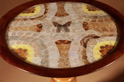 A Brazilian Butterfly Table, Circa 1900-20 butterfly Antique Tables 7