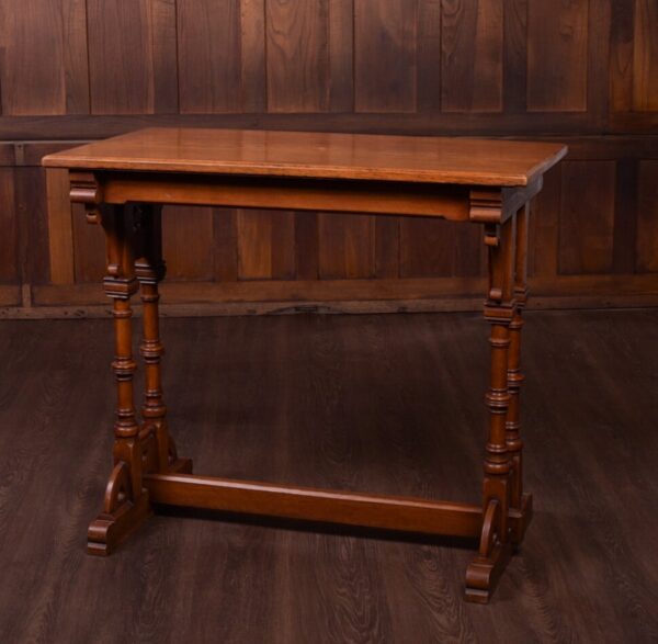 Late 19th Century Oak Gothic Side Table SAI1795