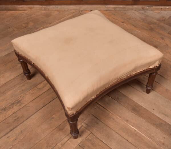 Victorian French Oak Foot/ Centre Stool SAI2719 Antique Furniture 6