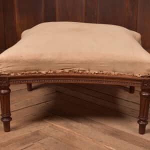 Victorian French Oak Foot/ Centre Stool SAI2719 Antique Furniture