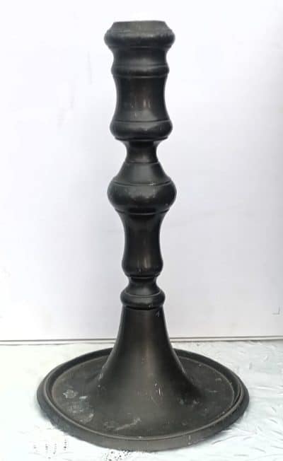 Pewter Candlestick 9a