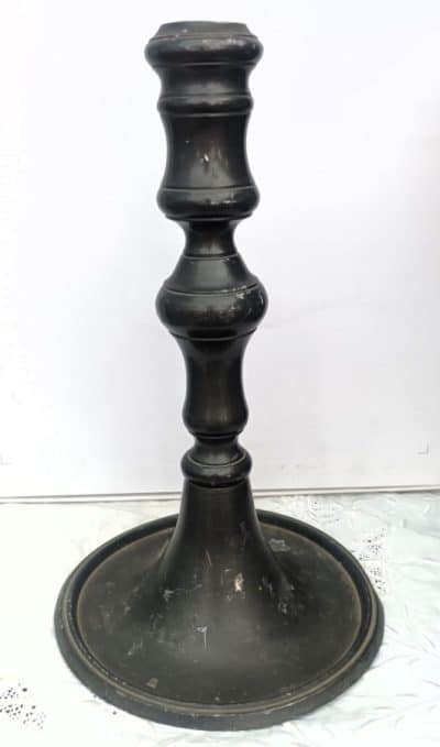 Pewter Candlestick 9d