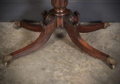 Regency Brass Inlaid Rosewood Card Table card table Antique Furniture 14