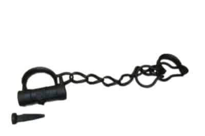 Antique Medival Iron Prison Chain, Castle Altpernstein-Austria. Antique Collectibles 3