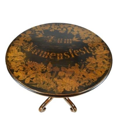 19th Century German Table-Prattework Technique - Image 2