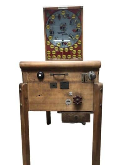 1938 Wooden BRILLANT TORERO PINBALL, Played a few times, Museum piece… Antique Collectibles 4