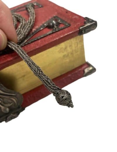 16th Century SULTAN SILVER CORD With Orginal Box, Museum Piece! Antique Boxes 10