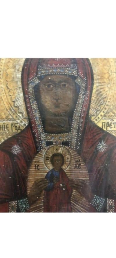 Antique Russia Icon - Image 2