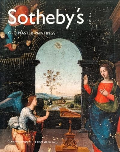 Sotheby’s ~ Old Master Paintings ~ London ~ 10. 12. 2002 Auction Catalogues 3