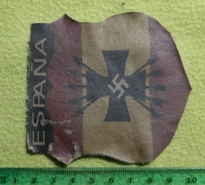 WW2 Nazi Blue Divsion Sign Antique Textiles 6