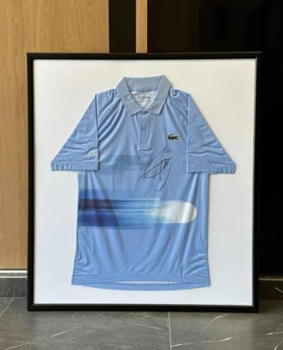 NOVAK DJOKOVIC’S Jersey With Autograph, Donated Children in Serbia… Antique Collectibles 4