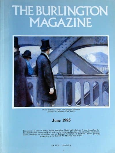 The Burlington Magazine June 1985