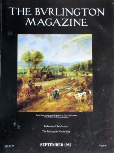 The Burlington Magazine September 1987