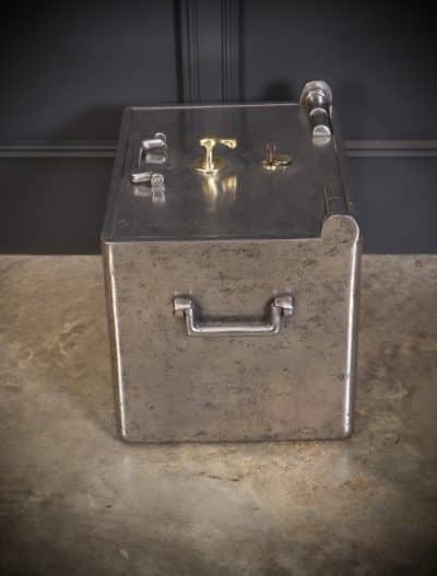 Victorian Polished Cast Iron Strong Box Safe cast iron Miscellaneous 6