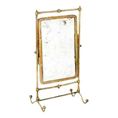 Antique Art Noveau Table Mirror Antique Furniture 3