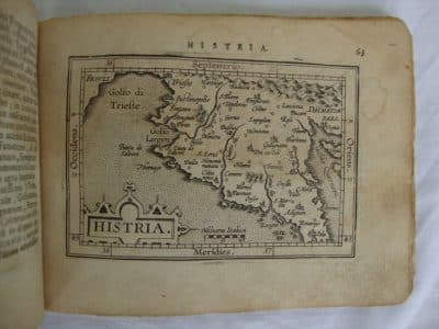 16th Century ORTELIUS ABRAHAM – MICHAEL COIGNET Martinime Carte-Atlas, RARE!!! Antique Art 13