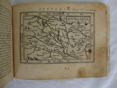 16th Century ORTELIUS ABRAHAM – MICHAEL COIGNET Martinime Carte-Atlas, RARE!!! Antique Art 12