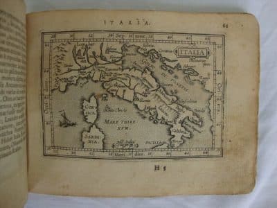 16th Century ORTELIUS ABRAHAM – MICHAEL COIGNET Martinime Carte-Atlas, RARE!!! Antique Art 9