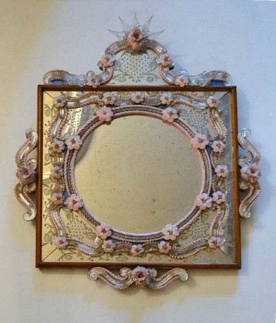 Antique MURANO Mirror Antique Furniture 4