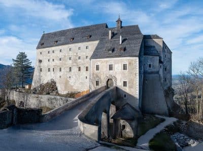 Antique Medival Iron Prison Chain, Castle Altpernstein-Austria. - Image 4