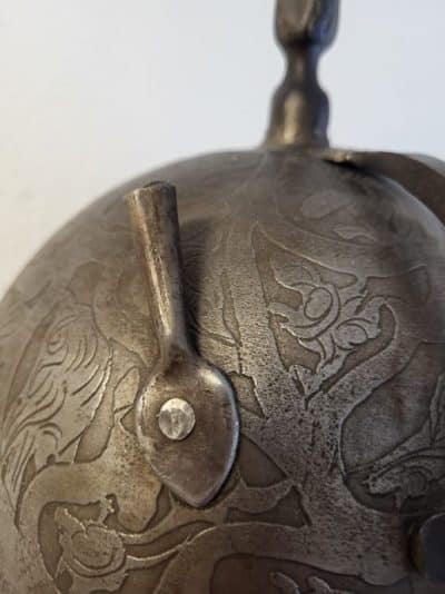 Antique War Helmet,”Probably 17th Century” Antiquities 10