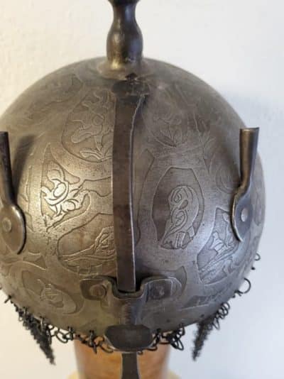 Antique War Helmet,”Probably 17th Century” Antiquities 8